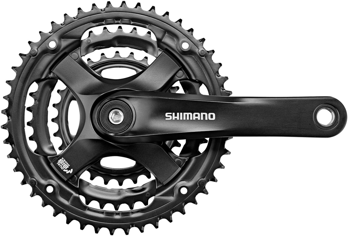 SHIMANO FC-TY501 Square 6/7/8-Speed Crankset, Black, 170 mm