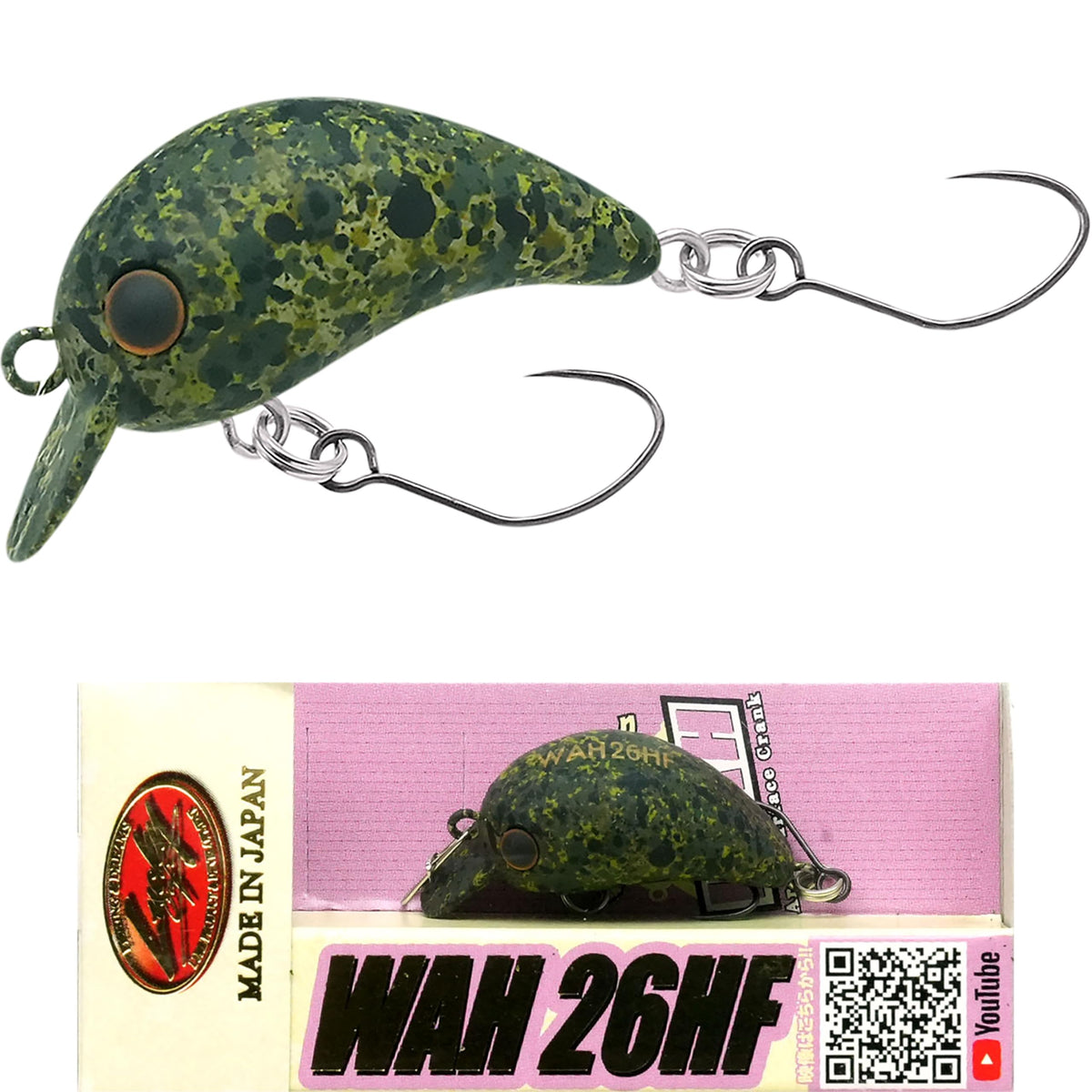 Lucky Craft Wow 26HF FISHING Lure (1413 Woodland Pellet All Stars)