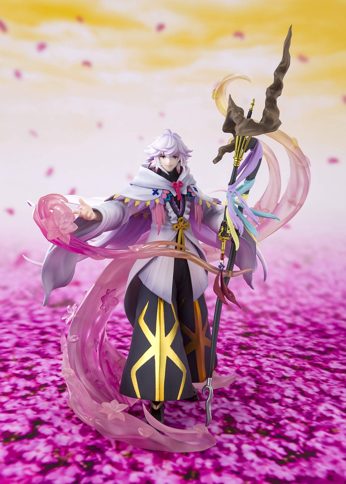 TAMASHII NATIONS - Fate/Grand Order - Absolute Demonic Front: Babylonia - Merlin The Mage of Flowers, Bandai Spirits FiguartsZERO Collectible Statue