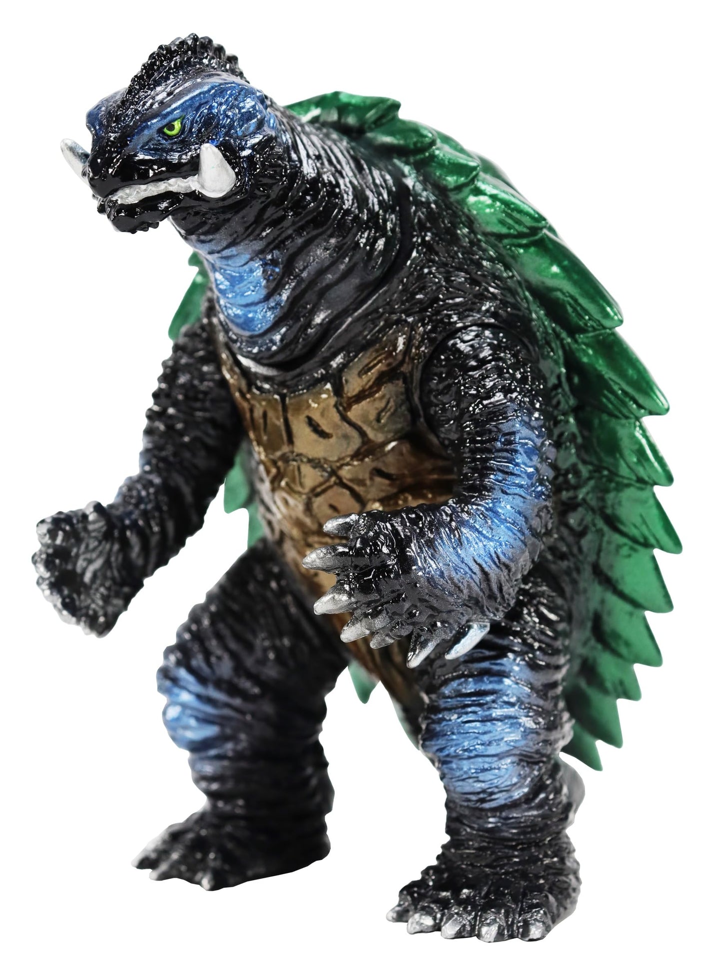 Character Content Production (CCP) Middle Size Series Gamera [Vol. 4] Gamera (1999) Retro Black Ver., Approx. 5.1 inches (130 mm), PVC Pre-Painted Finished Soft Vinyl Figure