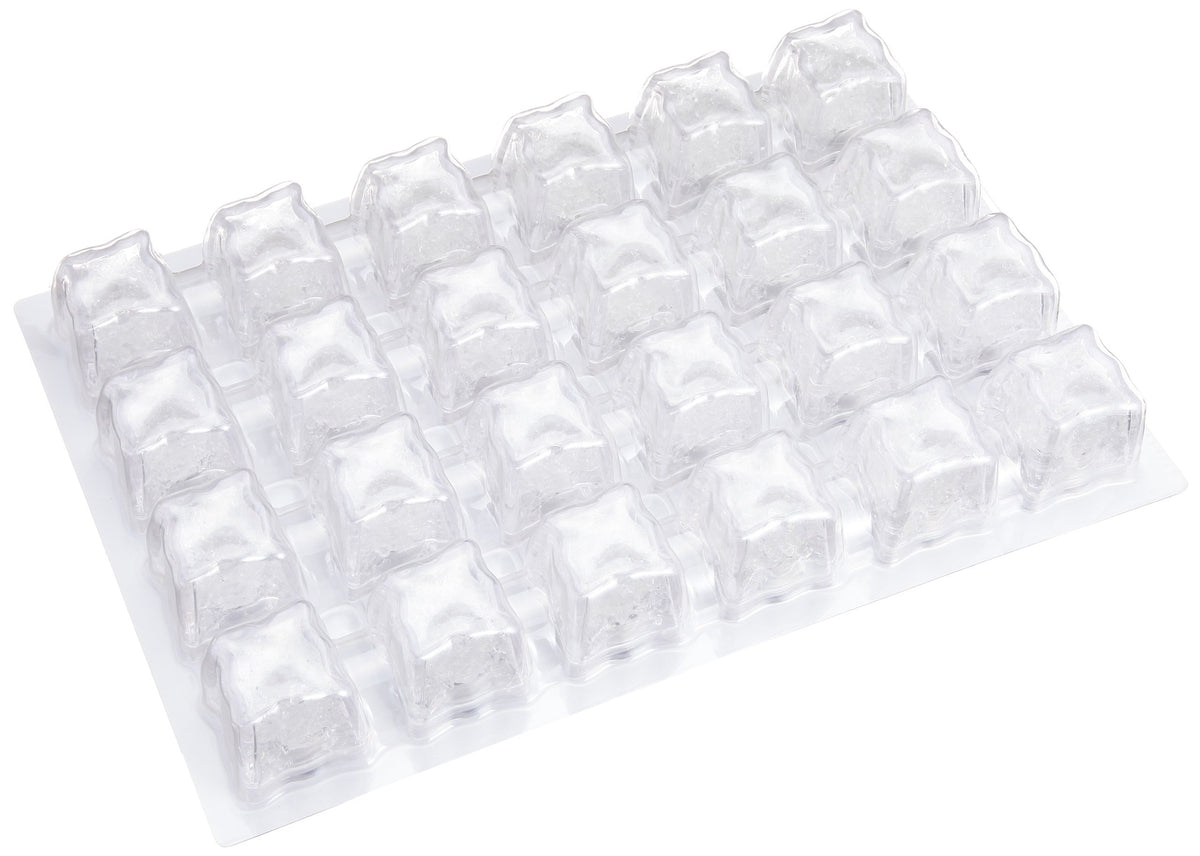 Glowing Light Ice Cube Original (24) Orange