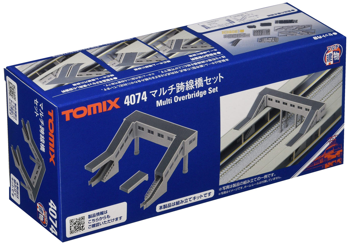 TOMIX 4074 N Gauge Multi-Line Bridge Set, Diorama Supplies