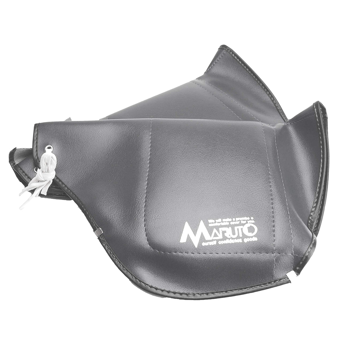 Maruto Okubo Seisakusho HC-V1500 Bicycle Steering Wheel Cover, Vinyl Jersey Included, Gray