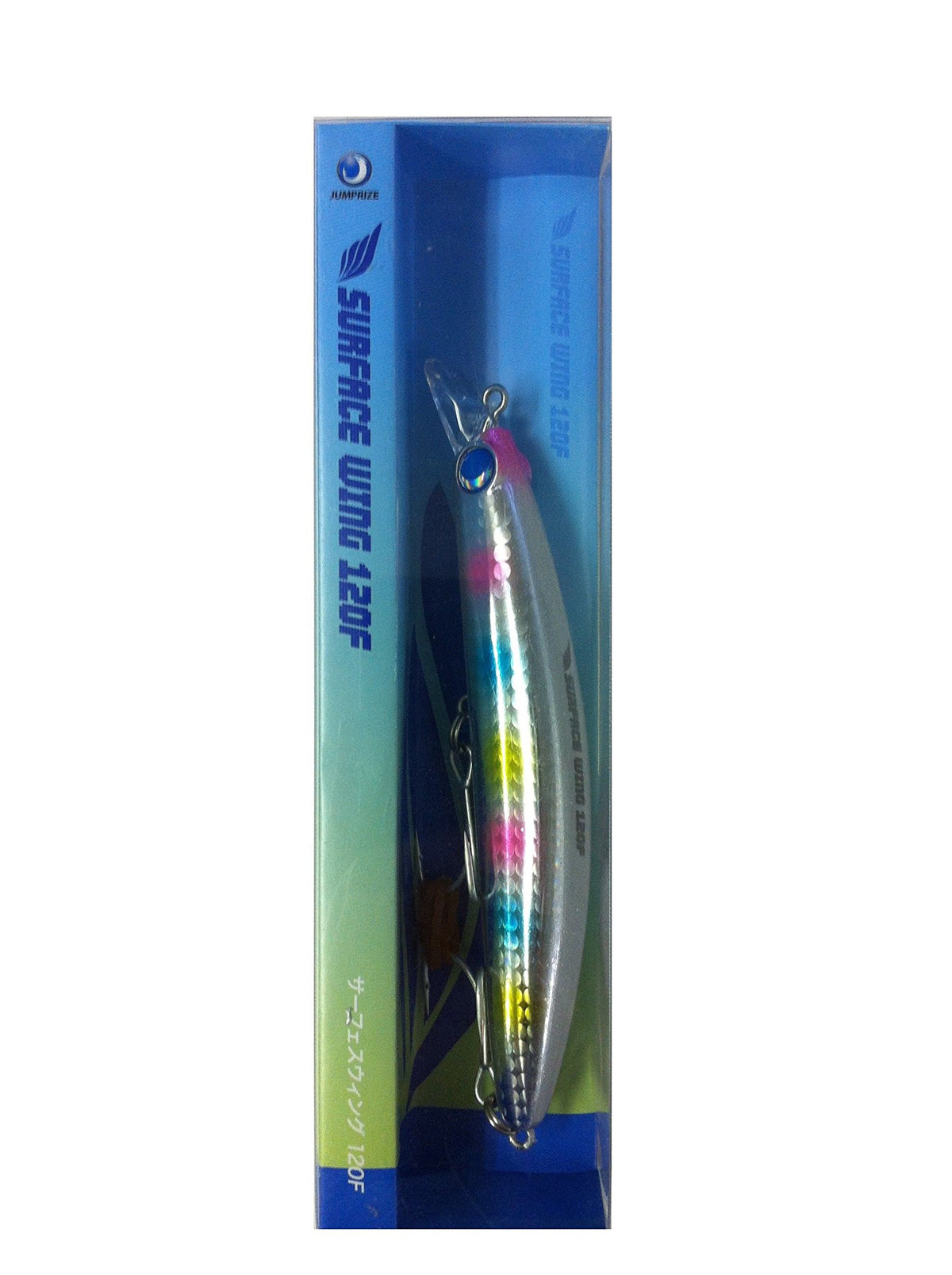 JUMPRIZE Minnow Surface Wing 120F #01 Lens Candy GB Lure