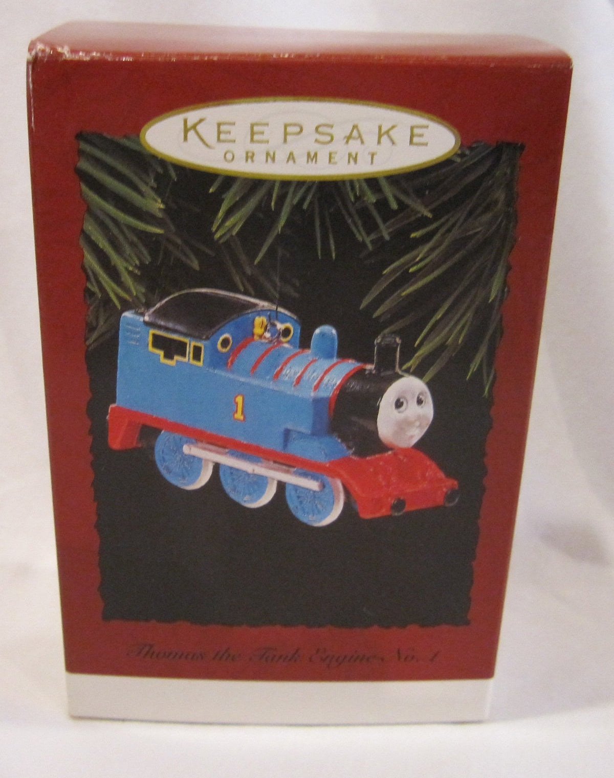 Hallmark Keepsake 1995 Thomas the Tank Engine No. 1 Christmas Ornament