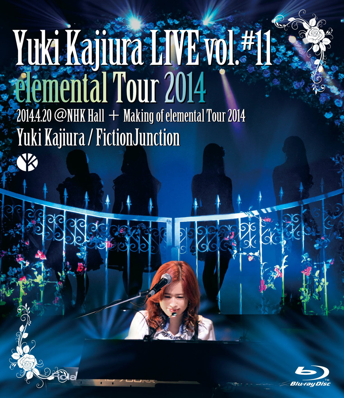 Yuki Kajiura / Fictionjunction - Yuki Kajiura Live Vol.#11 Elemental Tour 2014 2014.04.20 @Nhk Hall + Making Of Live Vol.#11 [Japan BD] VTXL-21