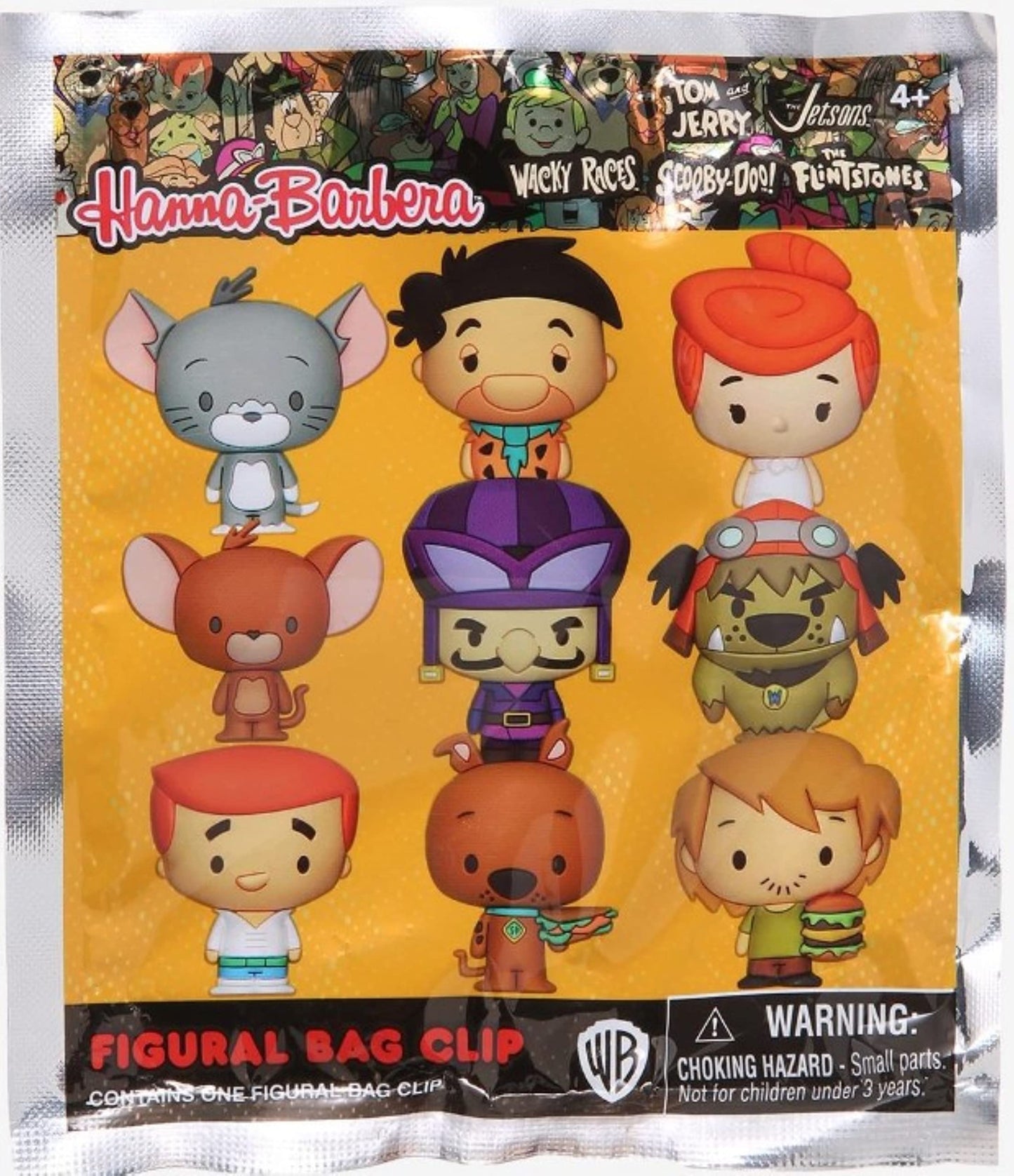 Monogram Hanna Barbera 3D Figural Foam Bag Clip in Blind Bag