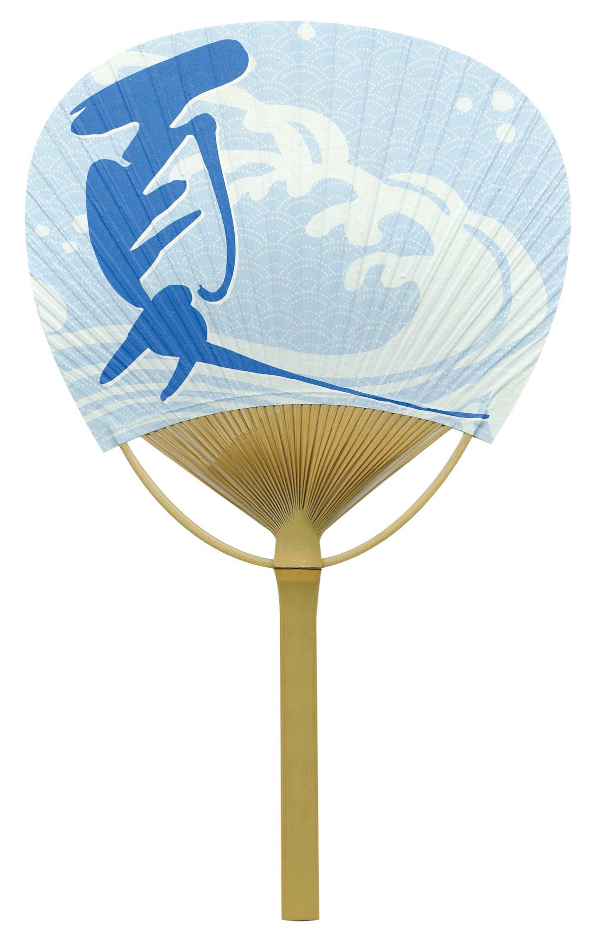 四国団扇 Shikokudan Fan Fan Fan Summer 12.6 x 7.9 inches (32 x 20 cm)