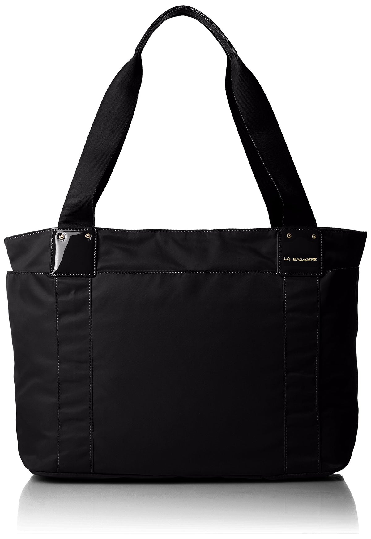 Lava Gagerie B72-12-01 Nylon Tote Bag, Black