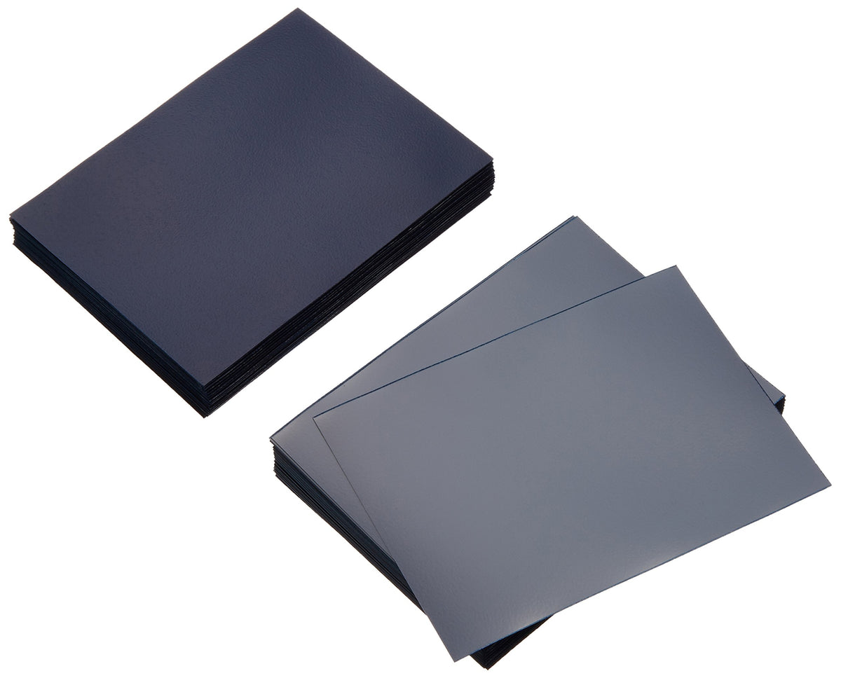 KMC Full Size Hyper Matte Sleeves (80-Pack), Blue, Standard Size, Fits MtG, Weiss, Pokemon