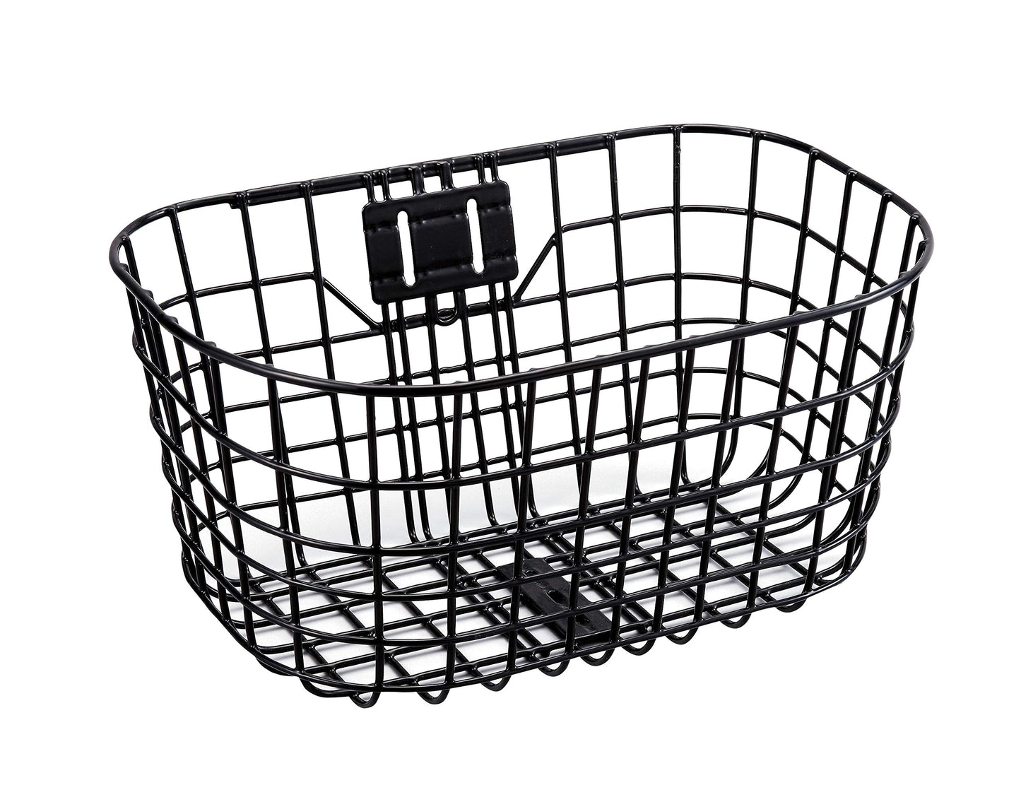 Molds Tan Industrial (sentan) Front Bicycle Basket tahunaka-go C350 Wide Front Basket Black with Mounting Hardware (ss-552 °C350 (ss-552 °C350 Black