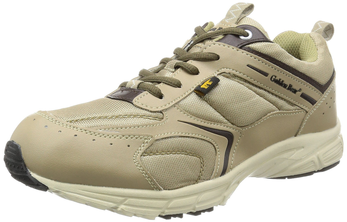 Golden Bear GB-107 Men's Casual Sneakers, Beige, US Men's Size 8.5 (26.5 cm)