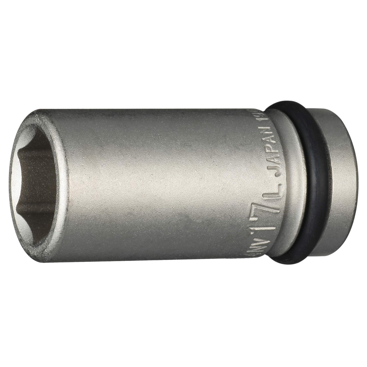 TONE Long Impact Socket 6-Point 4NV-17L 1/2" Inch Drive 17mm