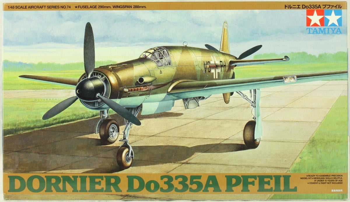 Tamiya Dornier Do 335 PFEIL A-0/A-1