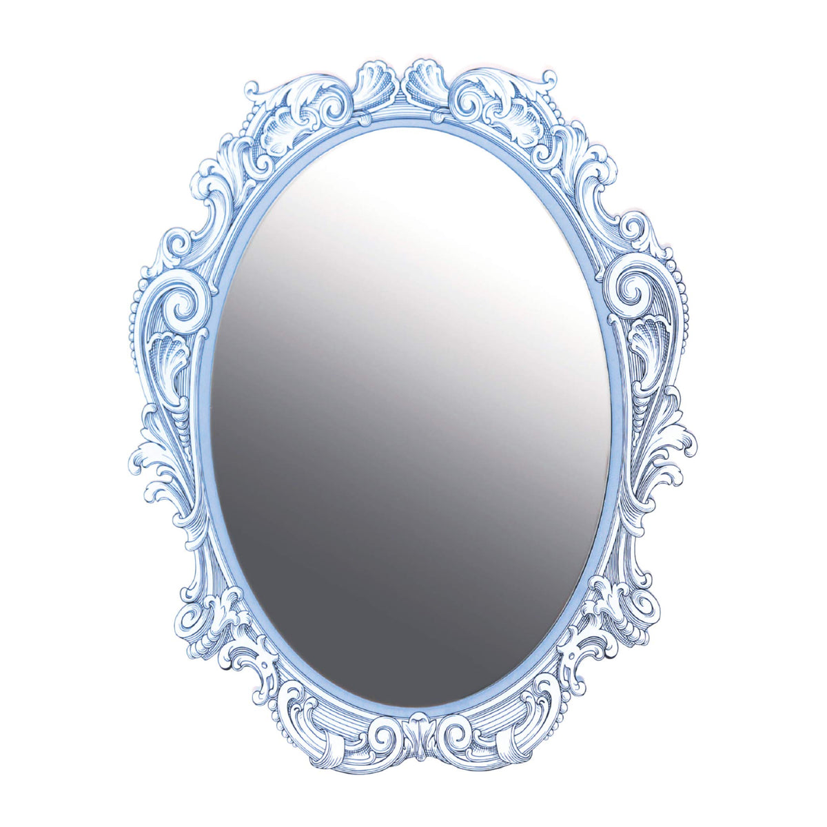 Nitoms Decorfa Wall Mirror Sticker Blue