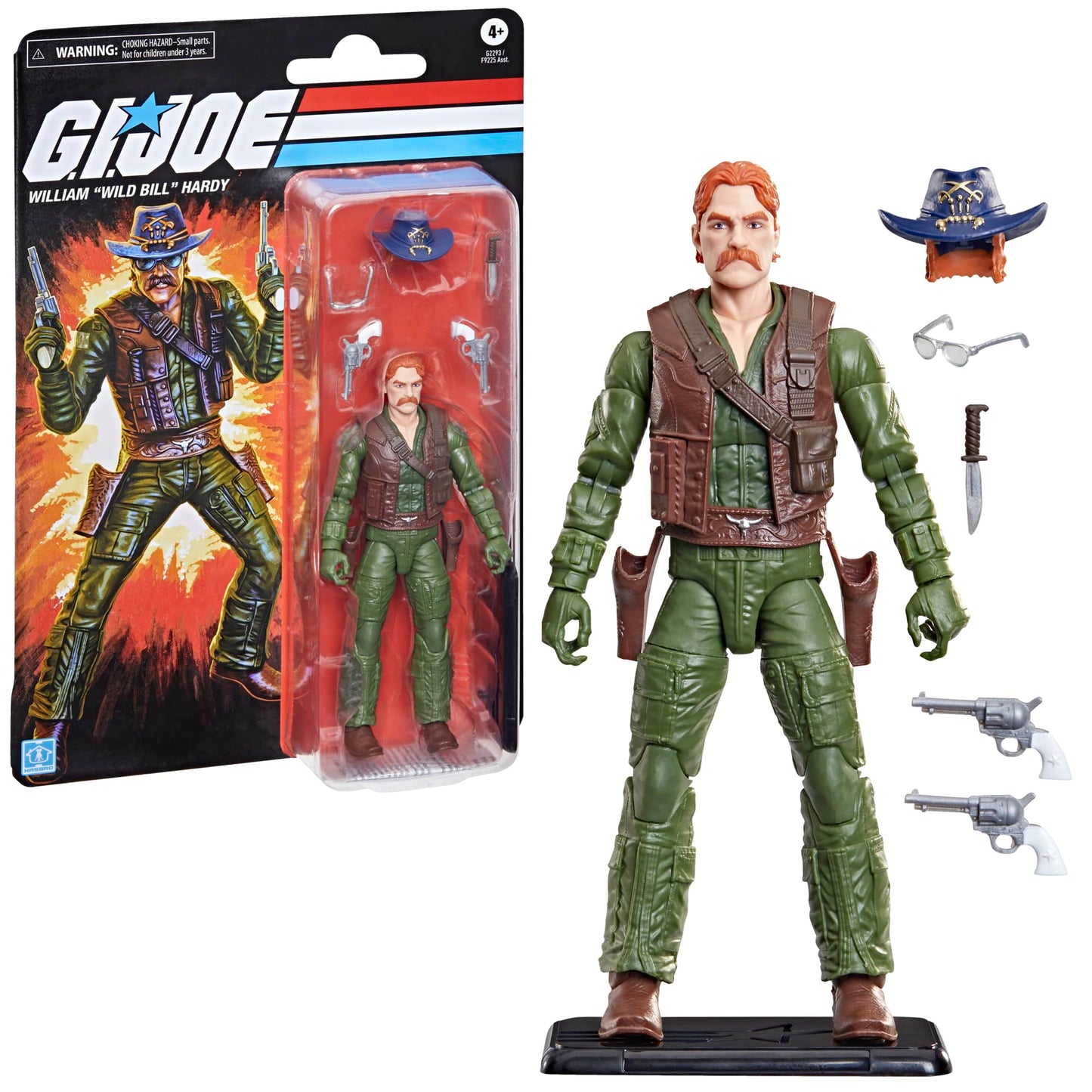 G.I. Joe Classified Series Retro Cardback William Wild Bill Hardy, Figure