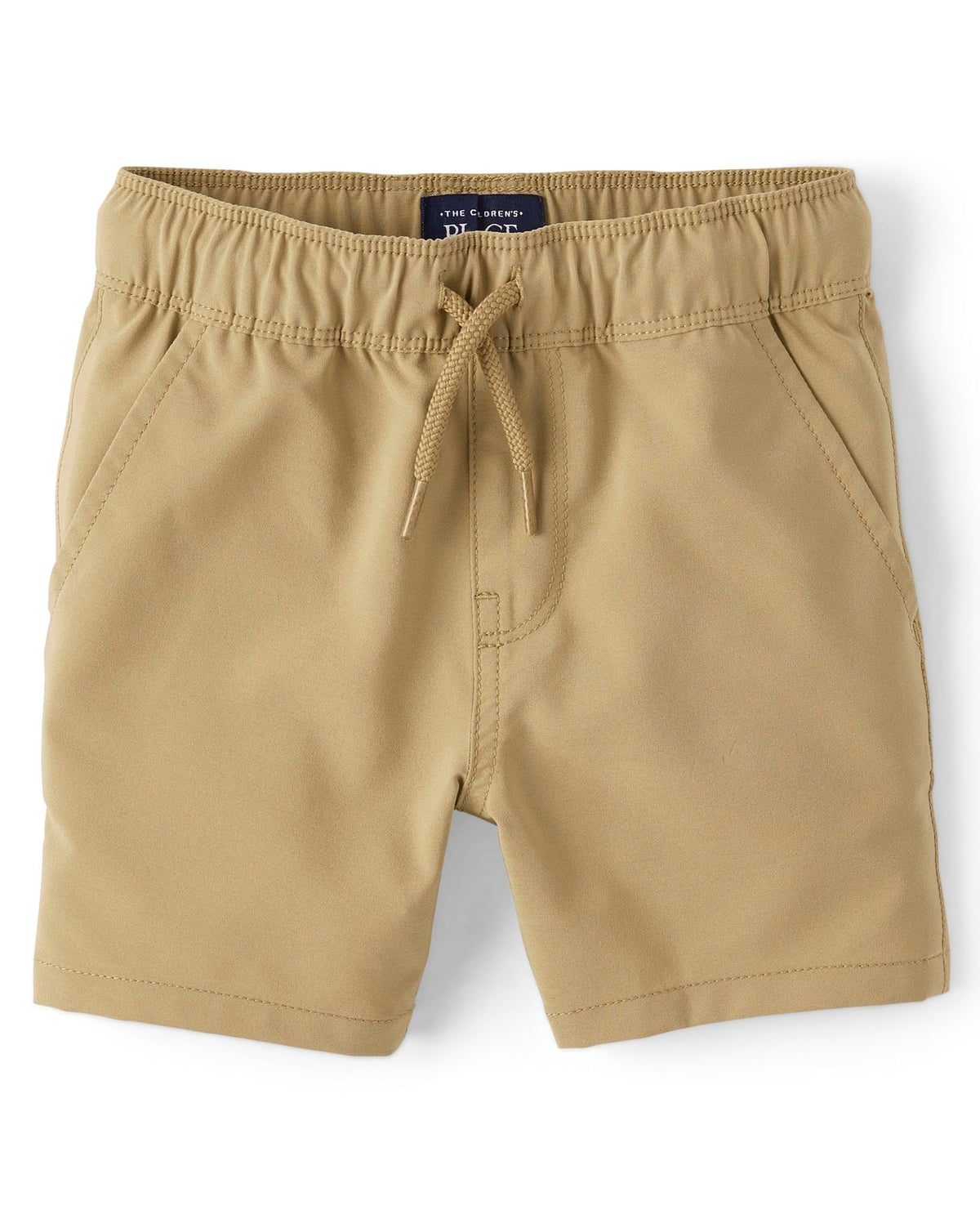 The Children's Place,Baby-Boys,and Toddler Uniform Quick Dry Jogger Shorts,Flax,2 Years