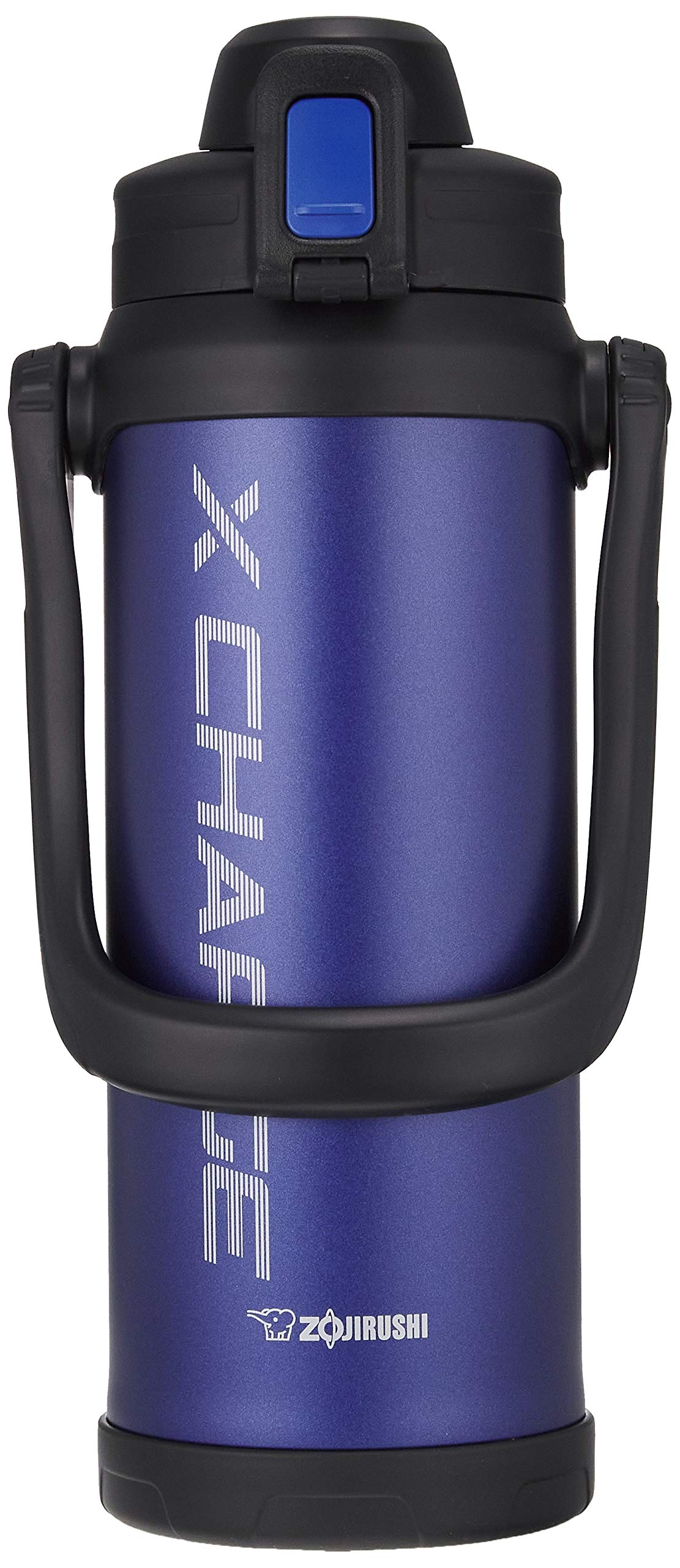 Zojirushi SD-BD20-AD Zojirushi Water Bottle, Direct Drinking, Sports Type, Stainless Steel Jug Bottle, 0.7 gal (2.06 L), Navy