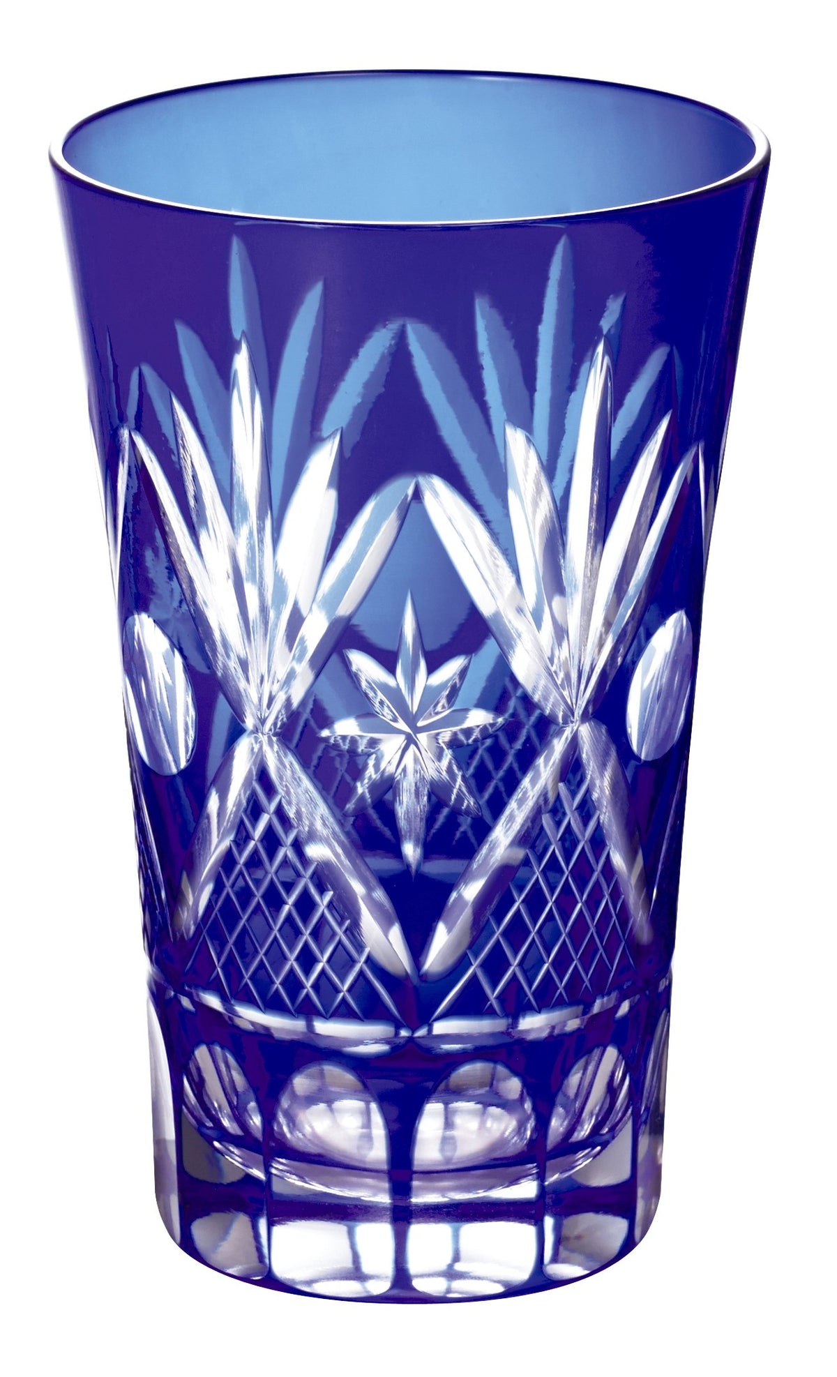 Otsuka Glass Kiriko Glass Bite Beer (with Presentation Box), Lili, 12.6 inches (41 mm), Diameter 2.6 x Height 4.1 inches (65 x 10