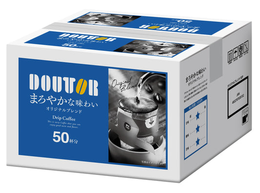 DOUTOR Coffee Drip Coffee Original Blend Mild Taste 50Packs