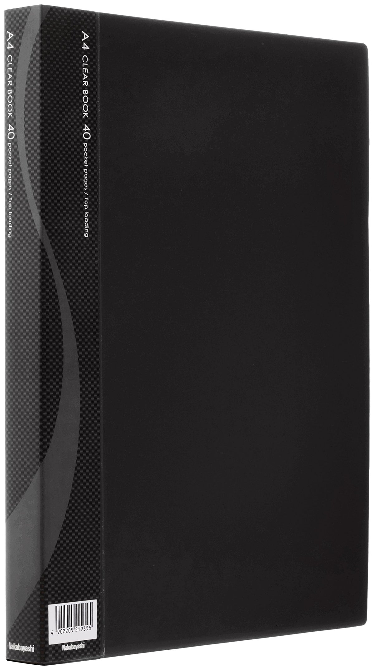 Clear Book CB1033DN Basic Color, A4, S-Shaped, 40P, Black