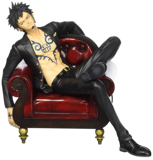 Megahouse One Piece Portrait of Pirates Trafalgar Law (SOC - Sit on a Chair Collection) PVC Figure