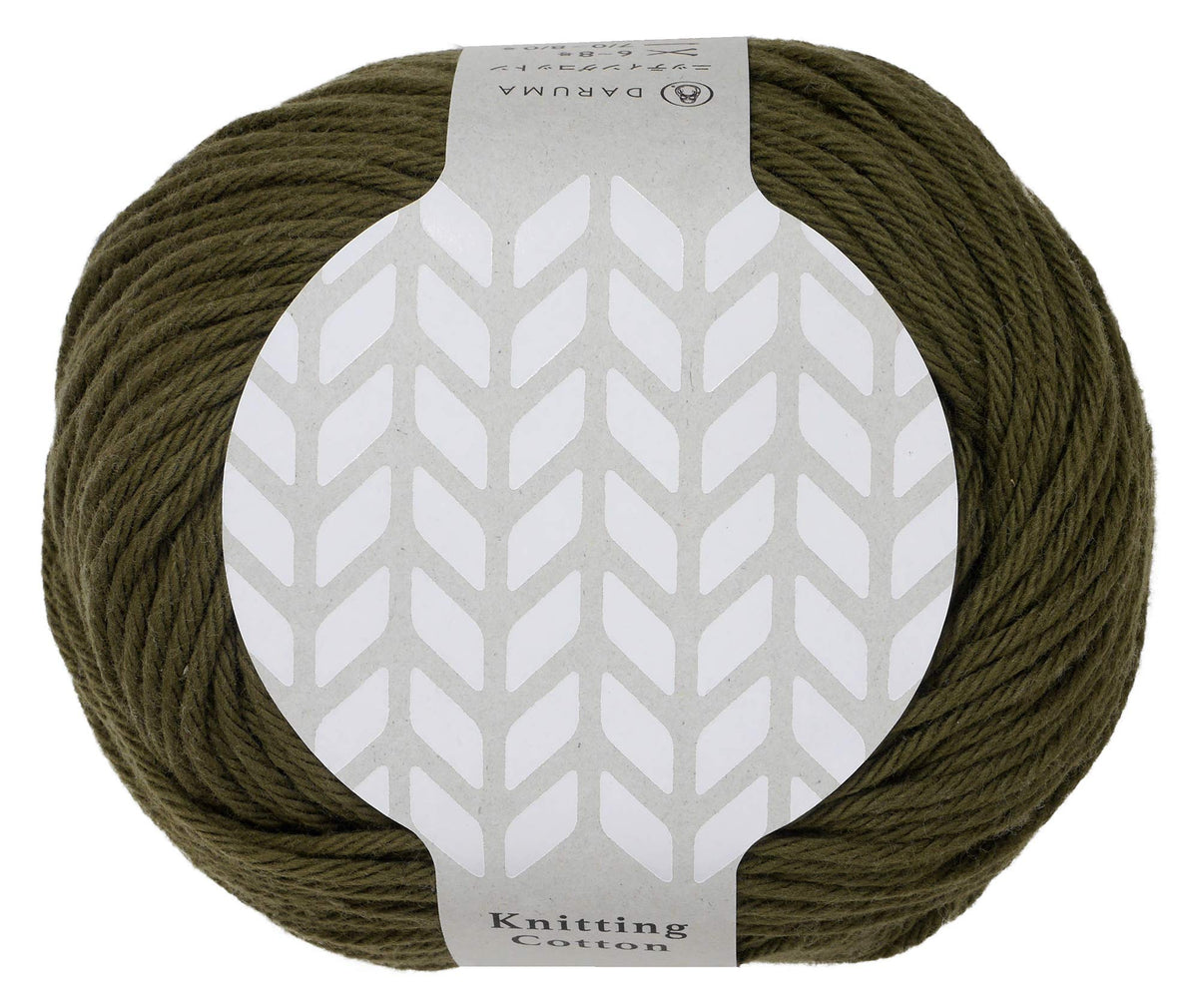 DARUMA 3100 Knitting Cotton Craft Thick Col.12 Green Series 1.8 oz (50 g) Approx. 32.8 ft (100 m)