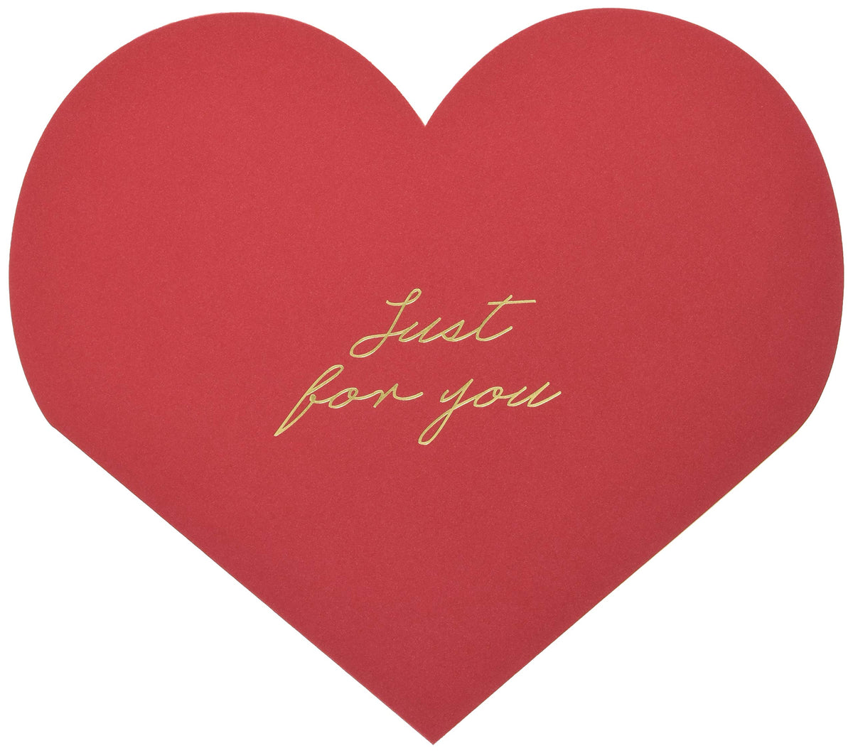 Lab Clip SCCD23-RD Colored Paper Scrapcard Heart M Red