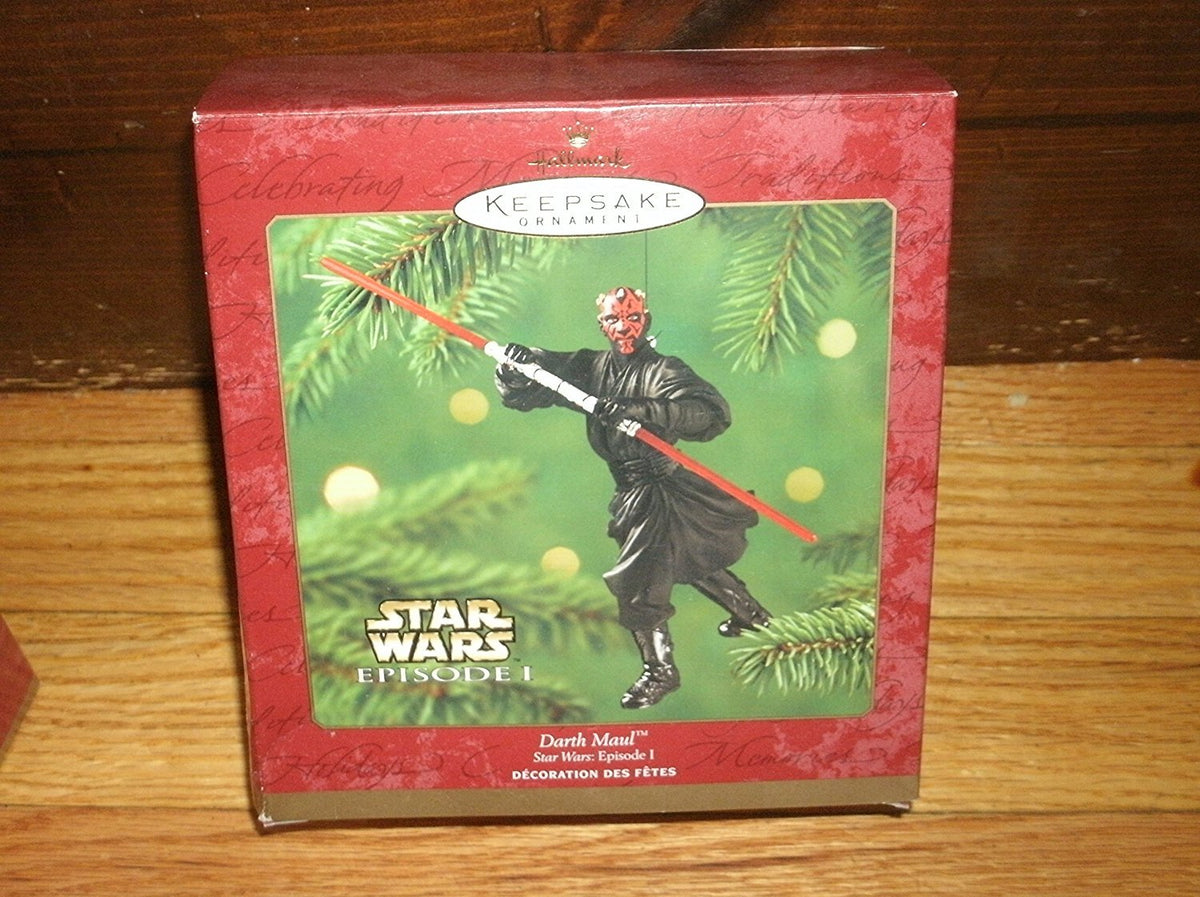 Hallmark 2000 Ornament Star Wars Darth Maul