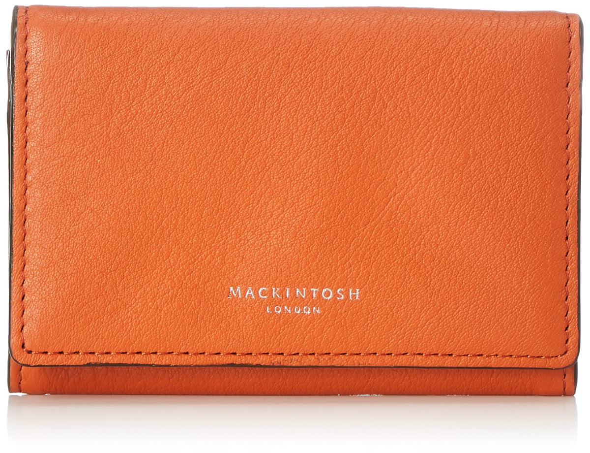 McIntosh London Comfort Card Case, Orange