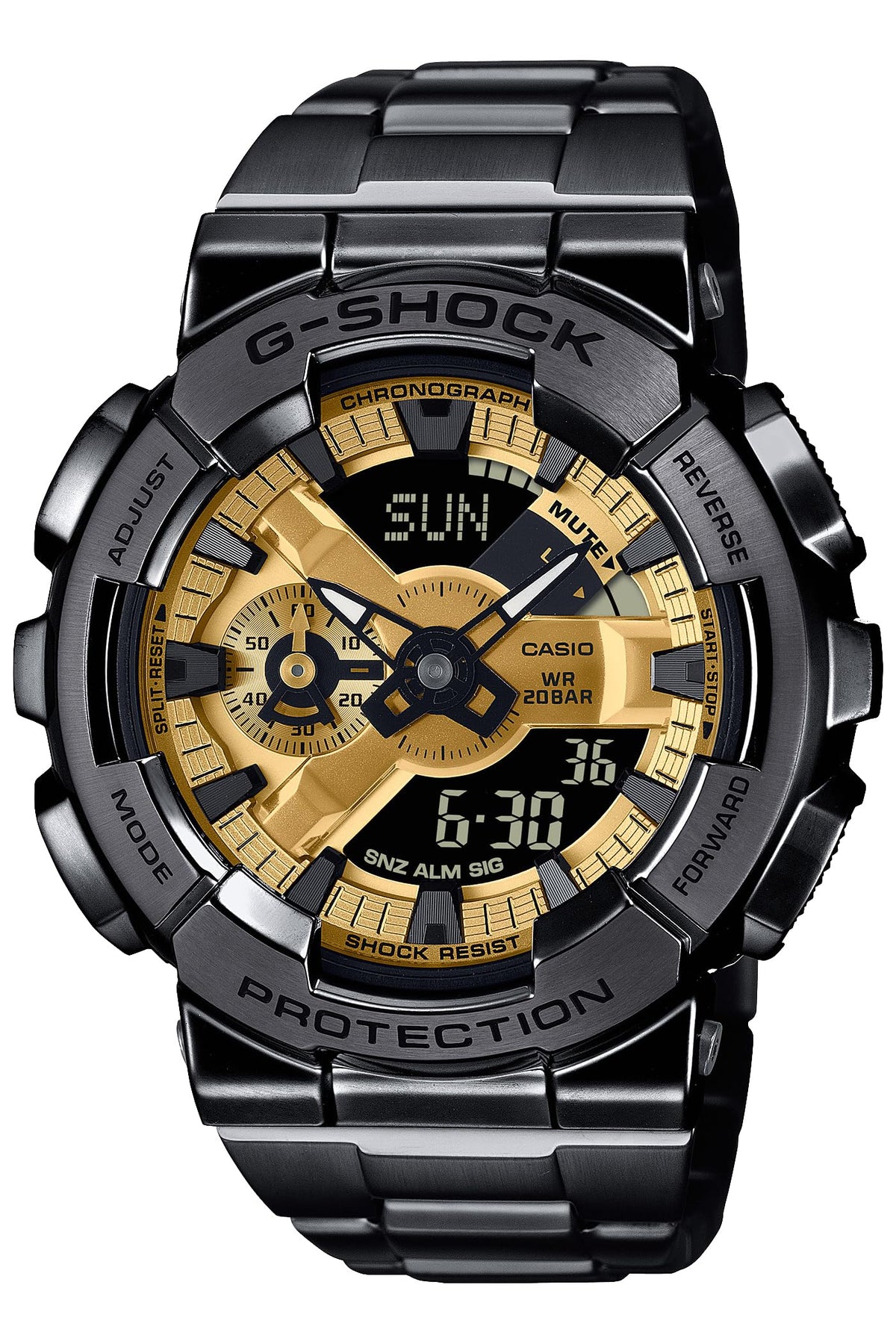 Casio GM-110BD-1A9JF G-Shock Metal Band Japan Import New