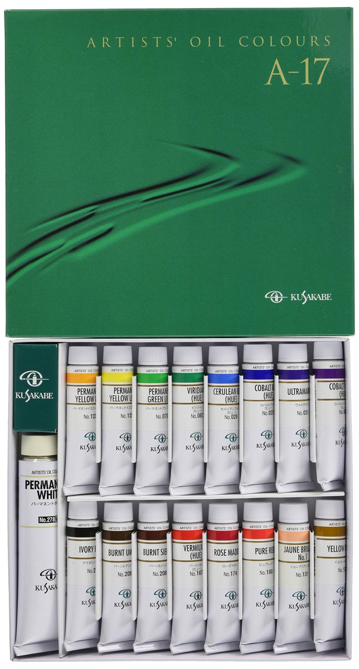 Kusakabe expert oil paint set for A-17