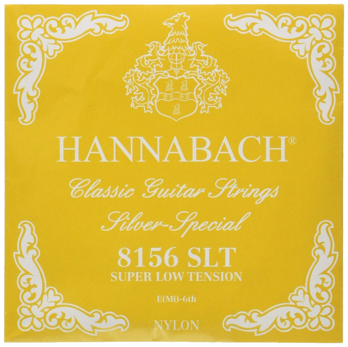 Hannabach 652506 Series 815 Super Low Tension Silver Special Single E6 String for Classic Guitar