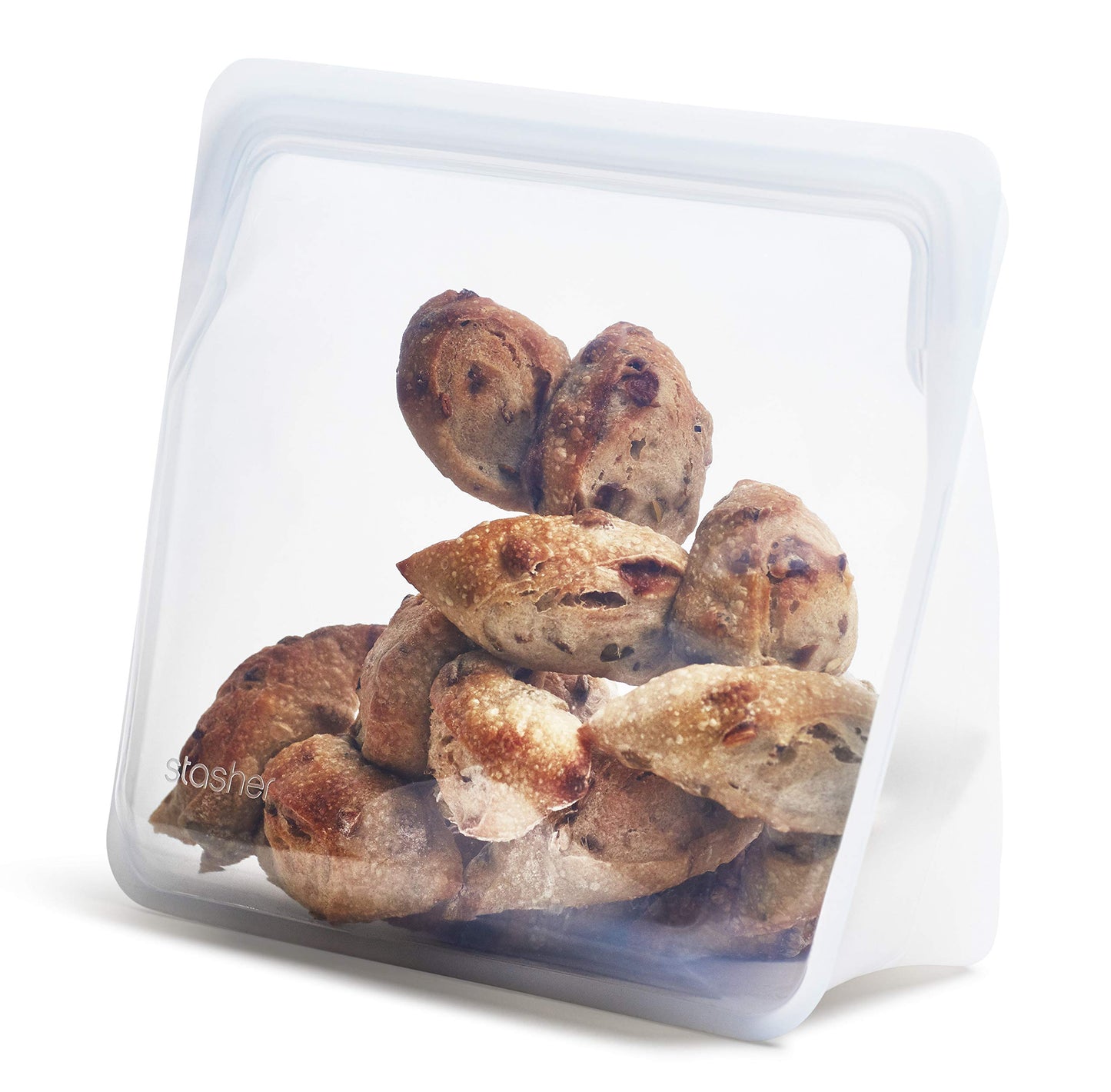 Stasher STSULL1 Stasher Silicone Bag, Clear, Stand Up Mega Stasher, Stasher, Stasher, Stasher, Stasher, Storage, Cooking