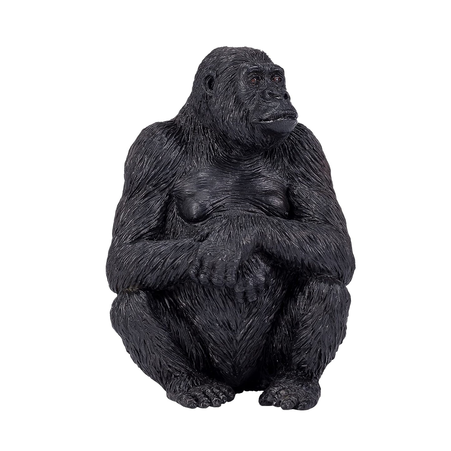 MOJO Gorilla Female Realistic International Wildlife Hand Painted Toy Figurine