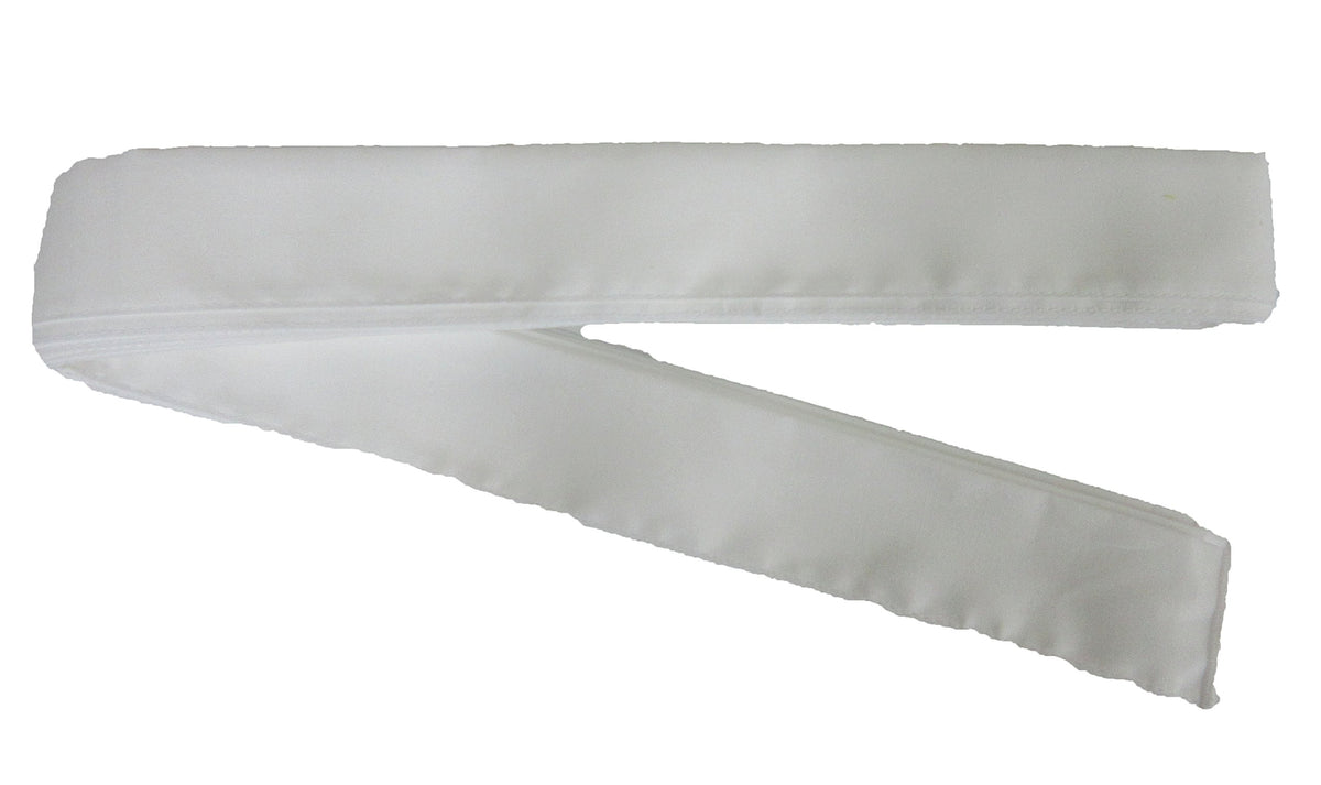 Tomac HA-0412S14 Hachimaki Set of 10, White, 1.6 x 47.2 inches (4 x 120 cm)