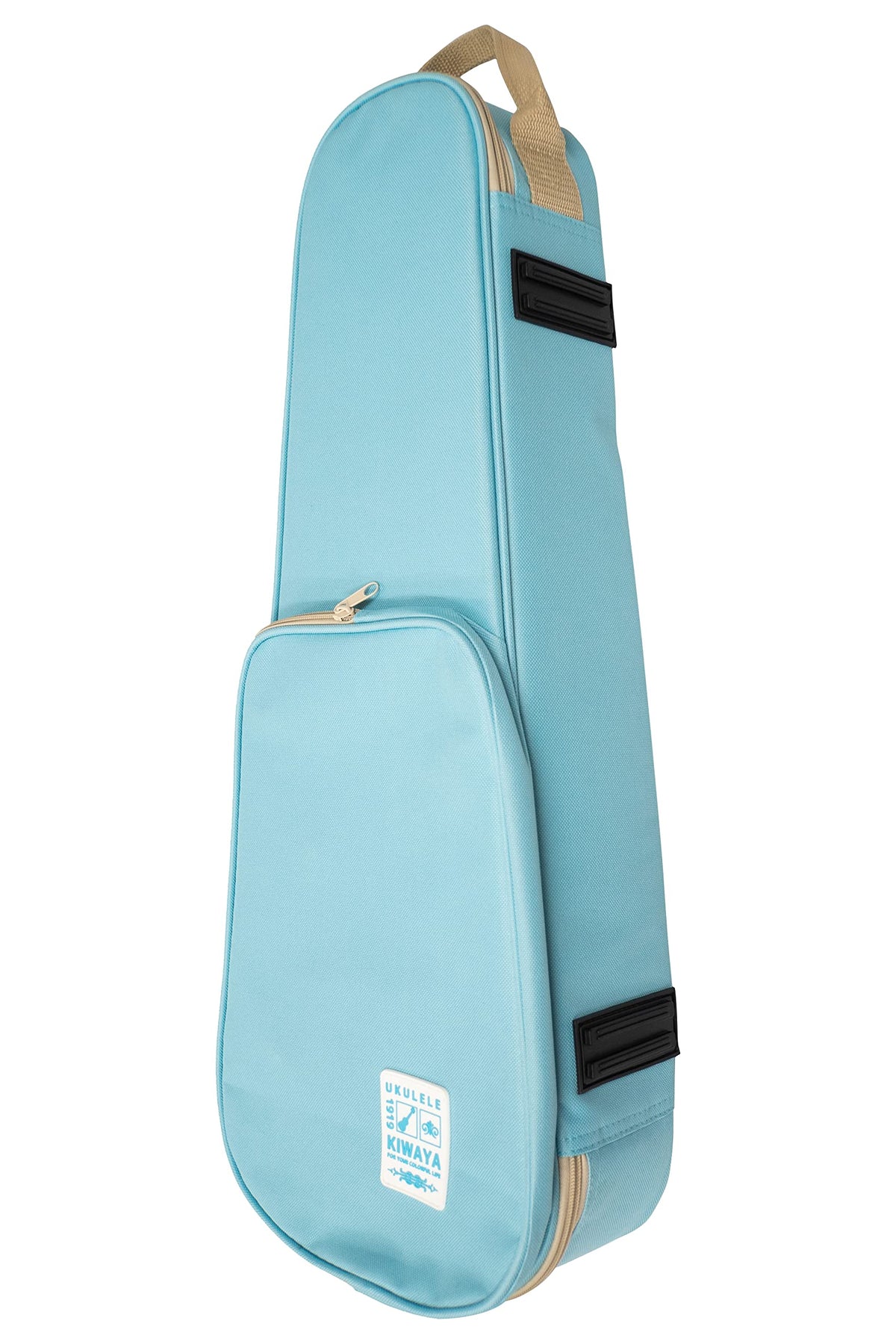KIWAYA KLC-Ten/SB Tenor Size Ukulele Light Case (Durable, Lightweight, Storage Shoulder Included) Sky Blue