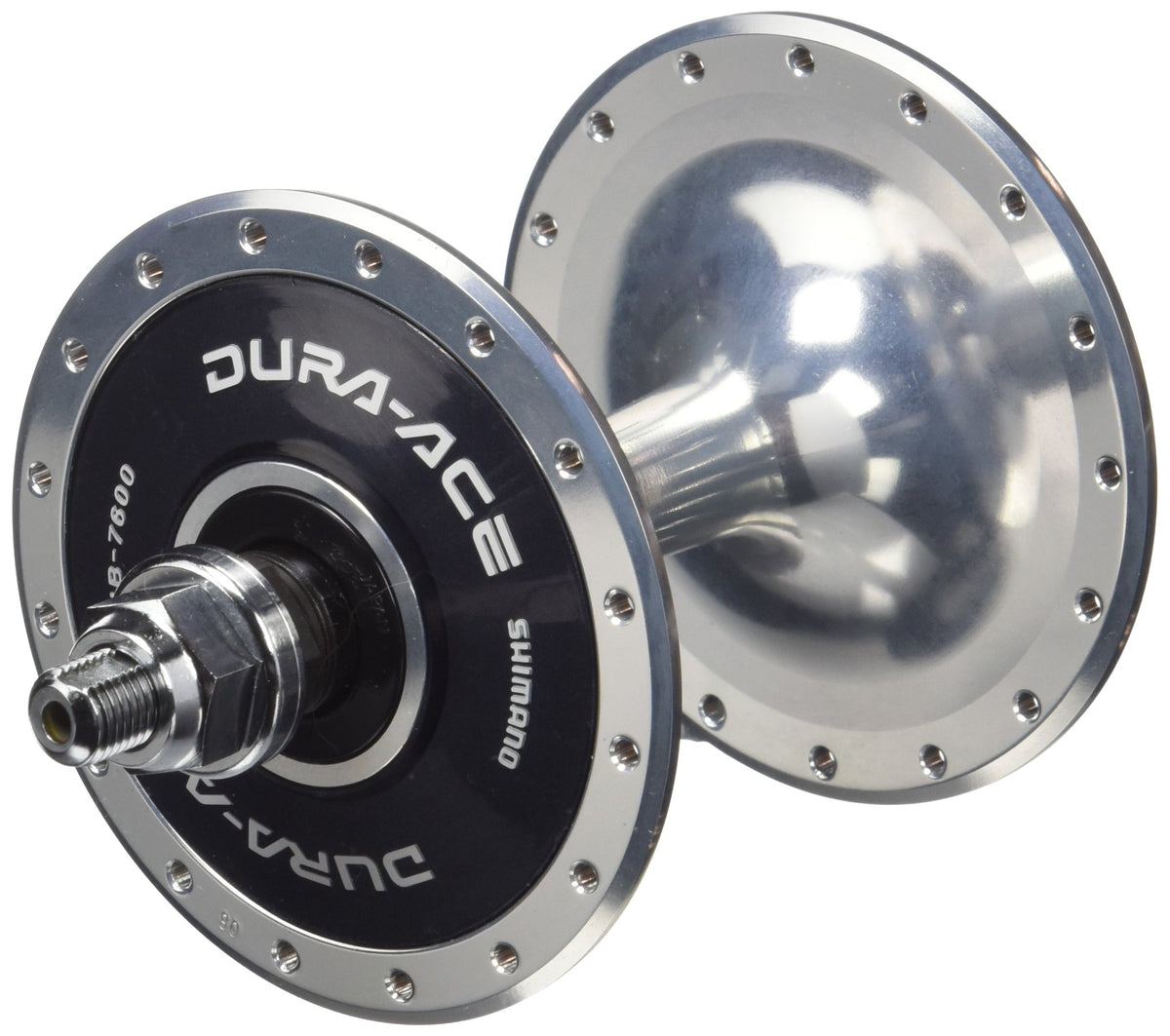 Shimano 7600 Dura-Ace Large Flange Front Track hub, 32 Hole