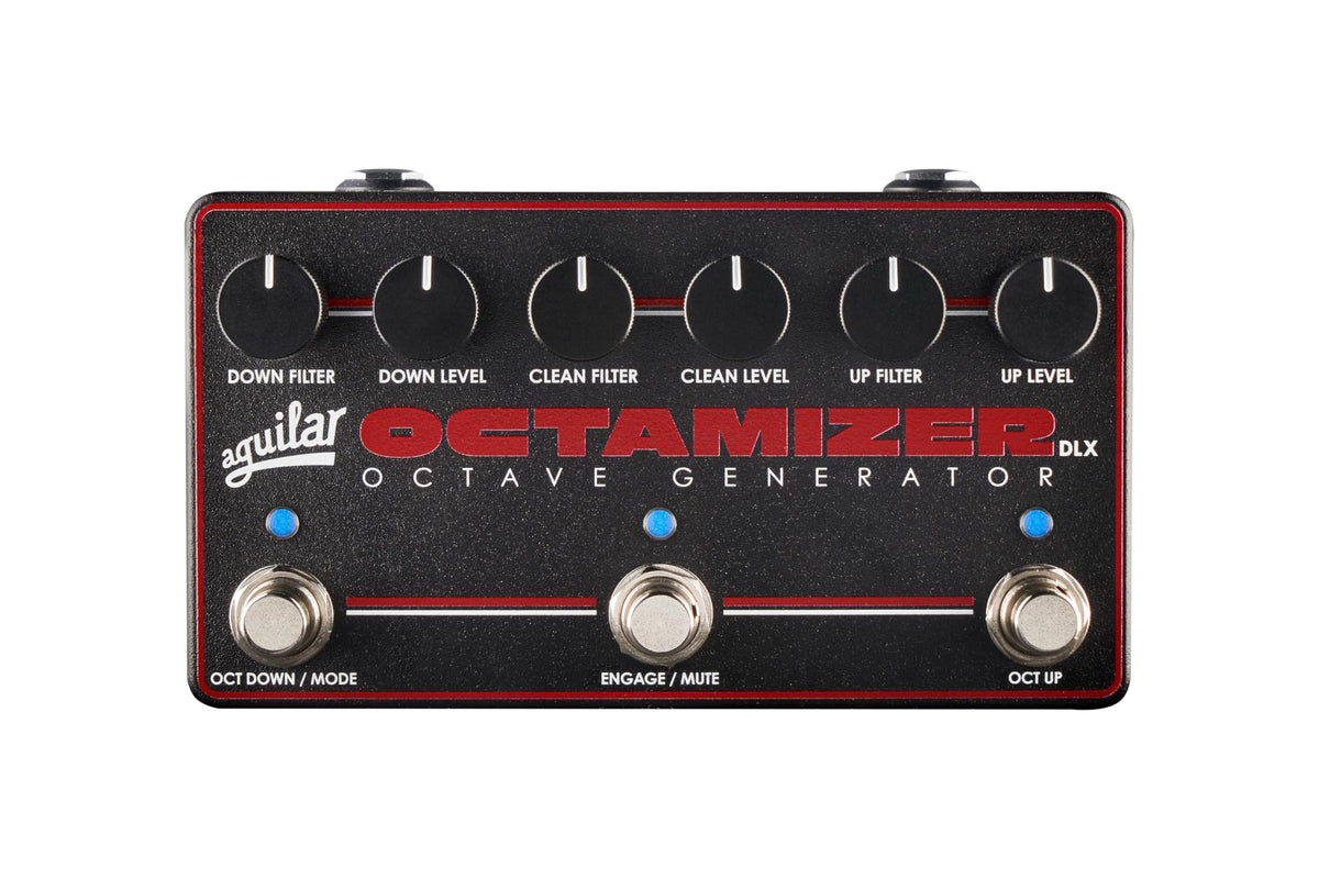 Aguilar Octamizer DLX Octave Bass Guitar Pedal w/Expanded Modes and Filter Controls