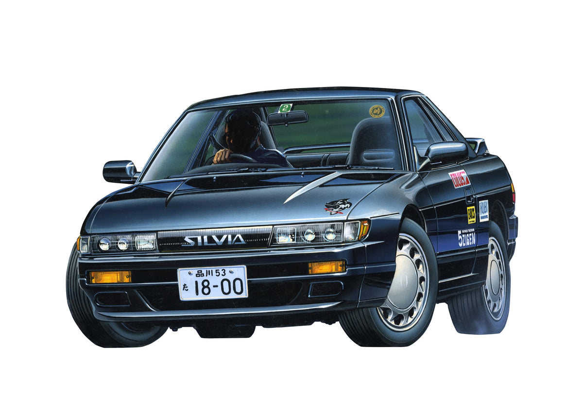 Fujimi Mokei 1/24 Scale Series No. 23 Nissan Silvia K's (S13) Skin-23