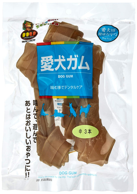 maruzyo- & uehuku Dog Gum in 3 Pieces
