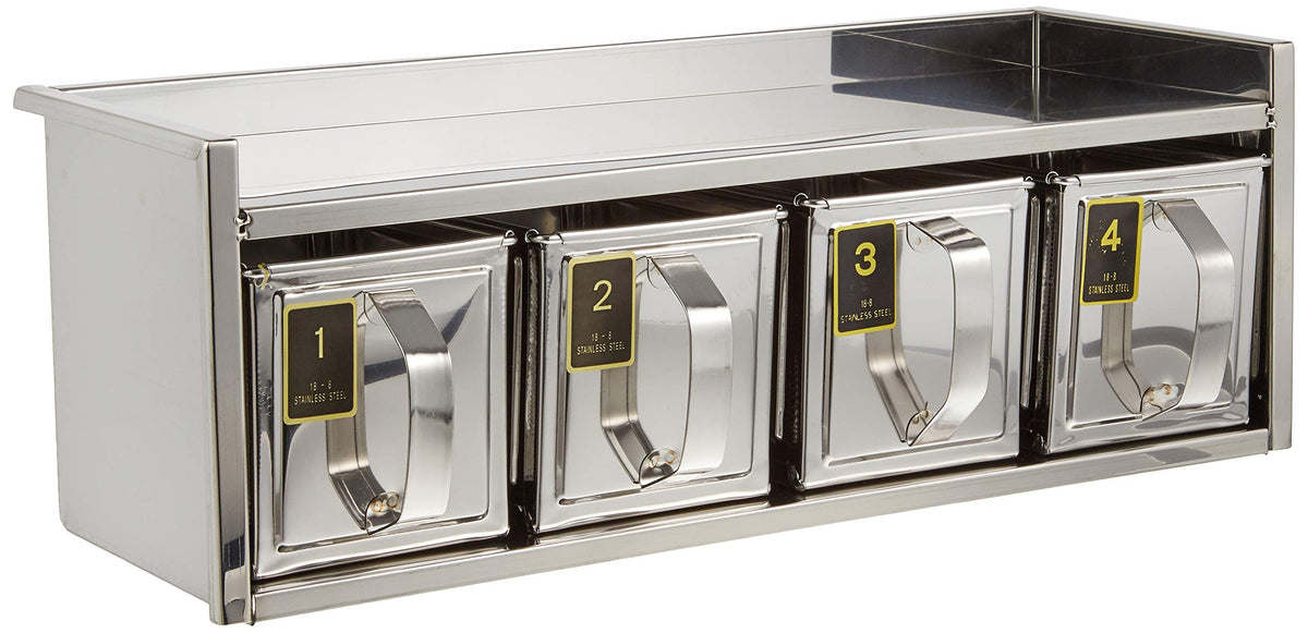 EBM 18-8 Drawer Type with Yakumi, 1 Tier, 4 Pieces