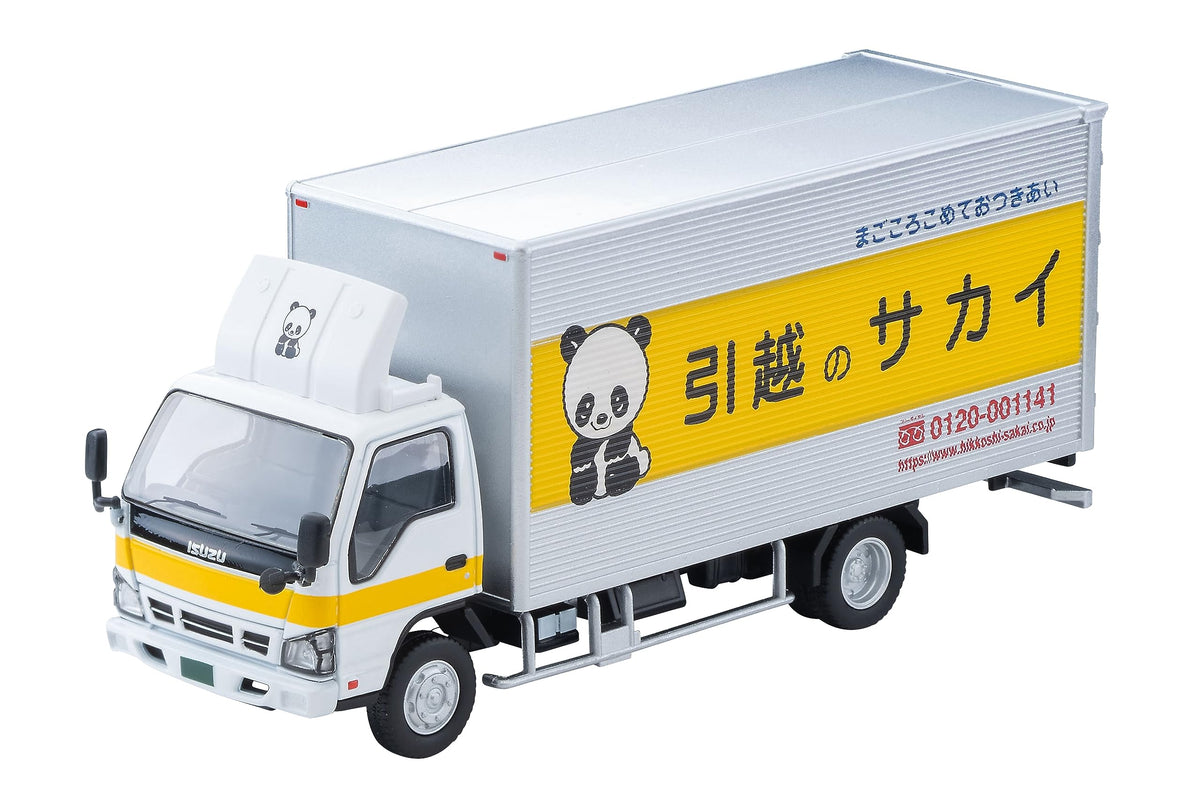 Tomica Limited Vintage Neo 1/64 LV-N285b Isuzu Elf Panel Van Sakai Moving Center Finished Product