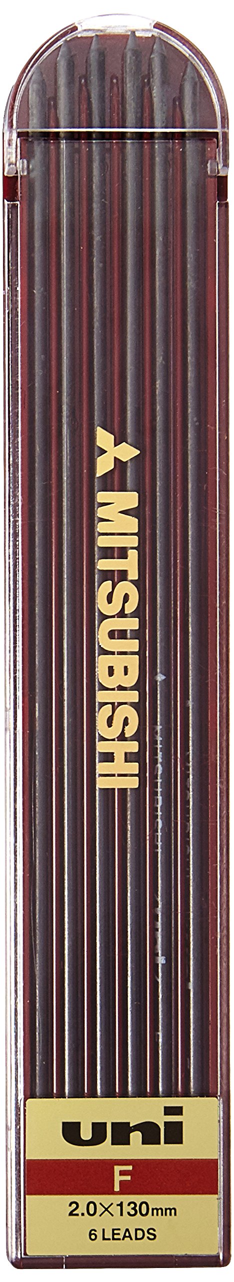 Uni Drop Holder Type Pencil Lead, 2.0mm, F (ULNF)