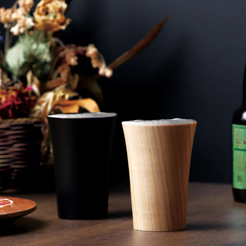 Natsume Wooden Tumbler – Black