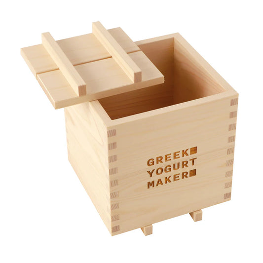 Greek Yogurt Maker (Hinoki Wood, Made in Japan)