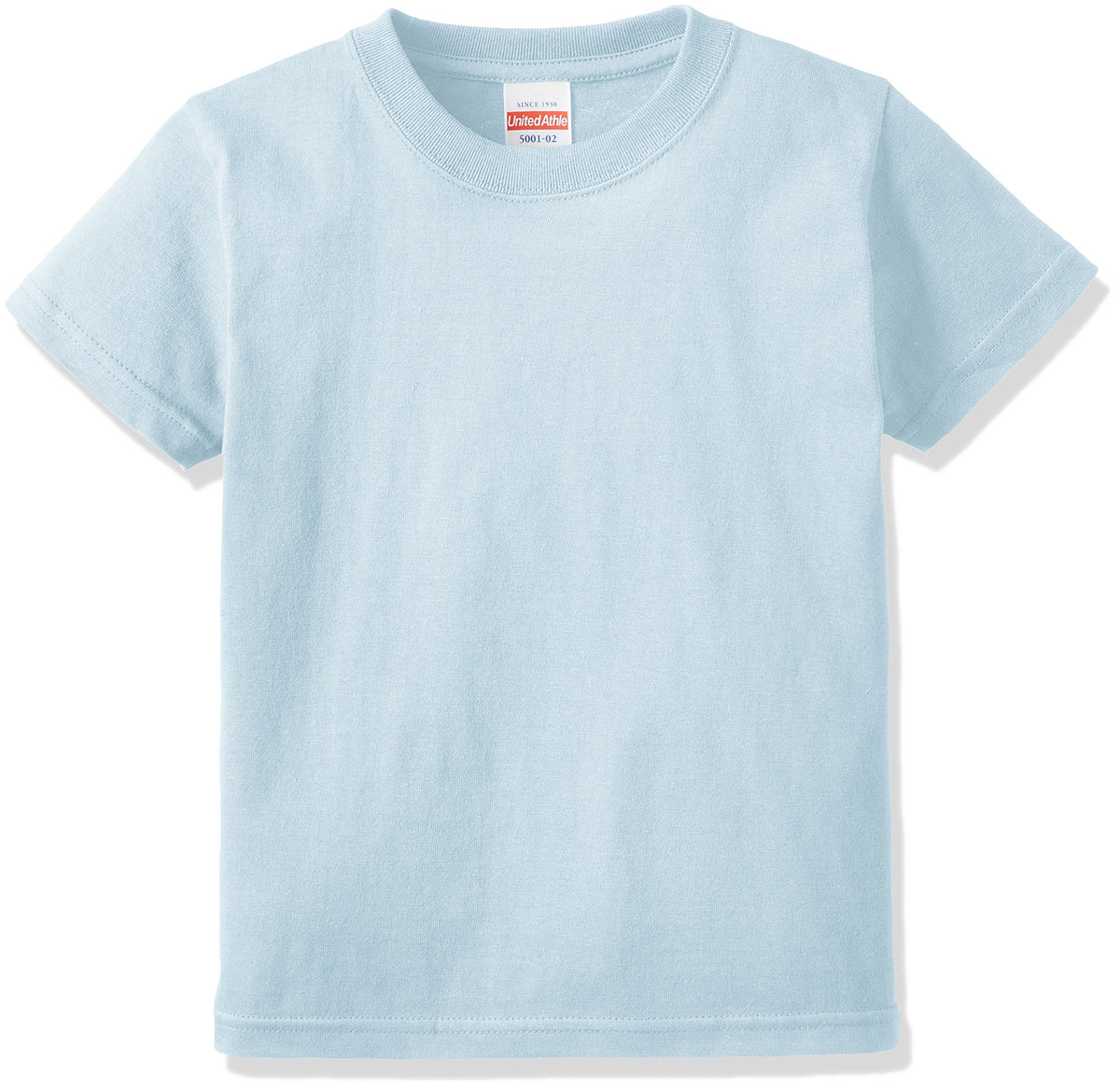 United Athle Boys' 5.6 oz. Tee 100 Light Blue