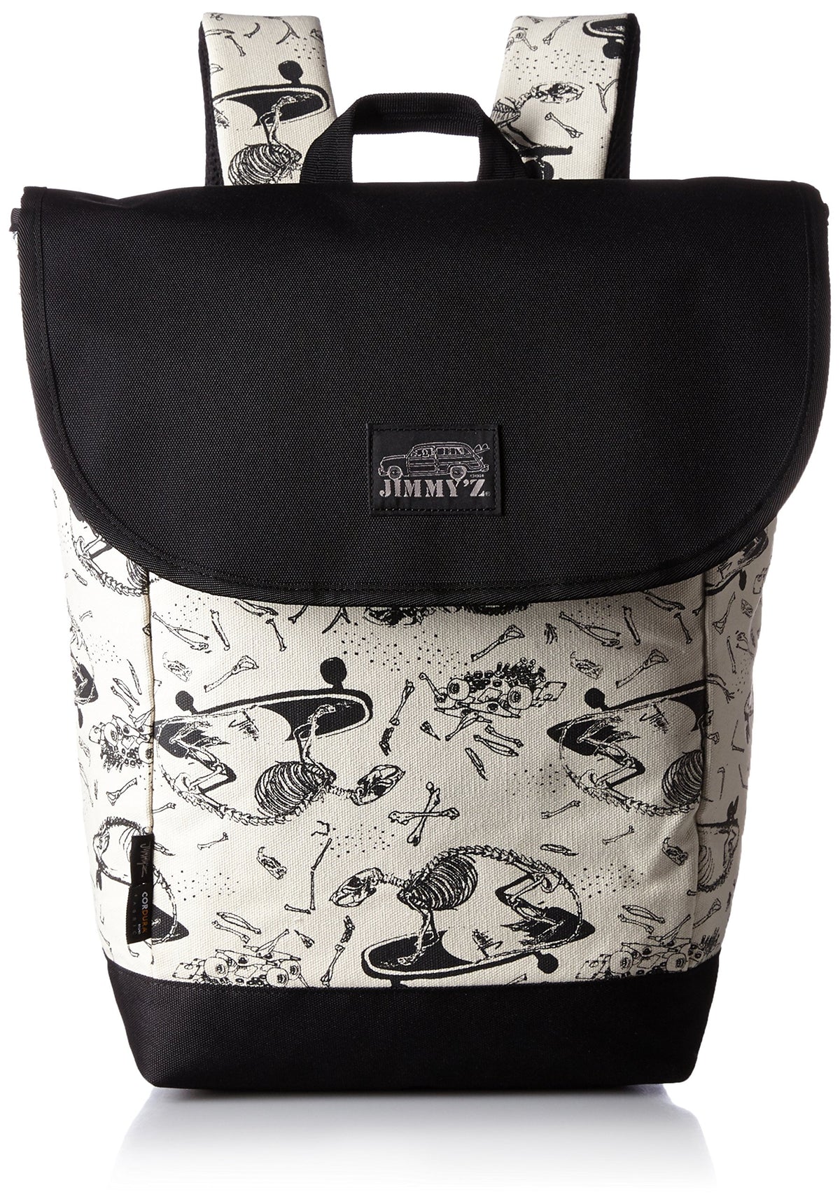 Jimmy's Backpack, A4 Storage, Ivory/Ratbone