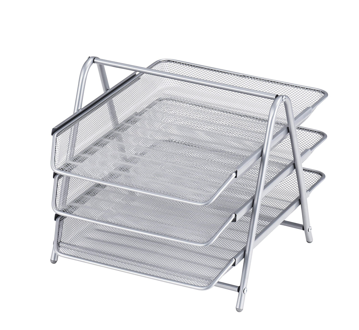 Pearl Metal Storage Case, Silver, Approx. Width 11.7 x Depth 14.0 x Height 10.5 inches (297 x 355 x 267 mm)