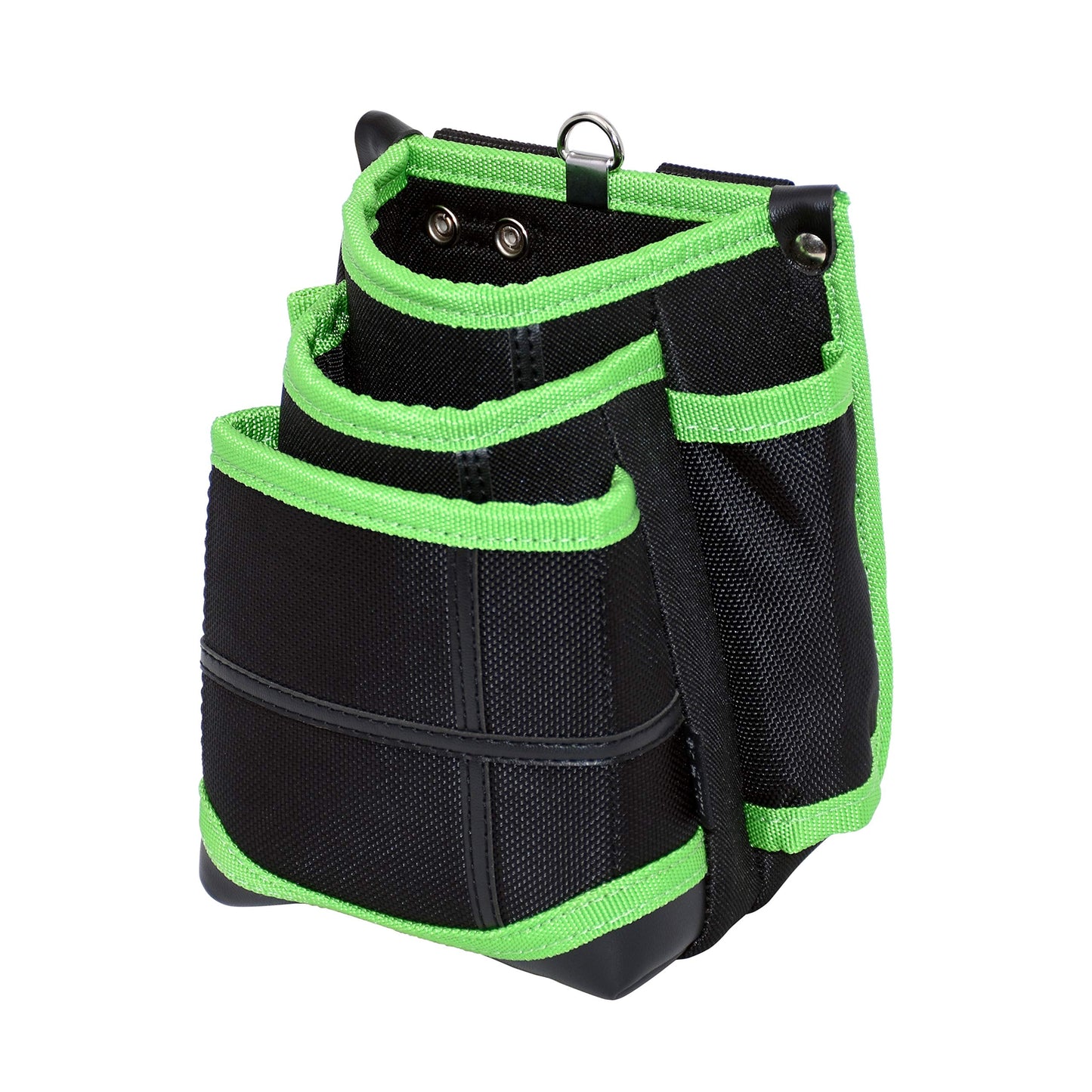 KH Takeonshi 3 Tier Waist Bag, Black/Green